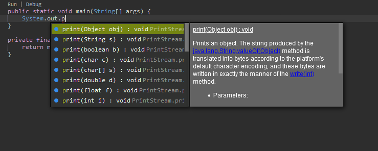 Code-Vervollständigung mit