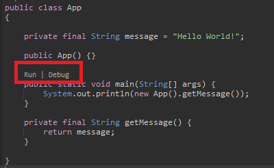 Zugreifen auf Code Lenses