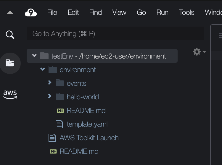 Screenshot mit den verfügbaren Laufzeiten für SAM-Anwendungen.