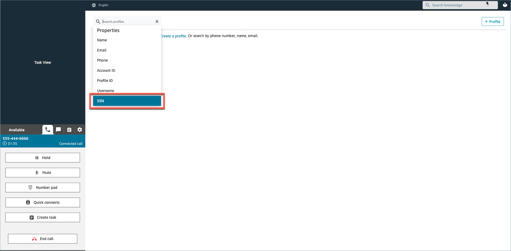 Die SVN-Suchoption in der Drop-down-Liste.