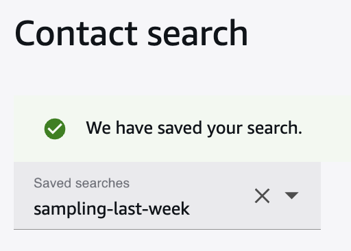 Filter und Stichprobenkriterien speichern