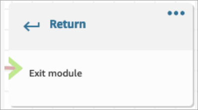 Die Seite „Eigenschaften“ des Blocks „Kontakt fortsetzen“.