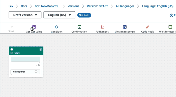 Einen Block zum Workspace hinzufügen