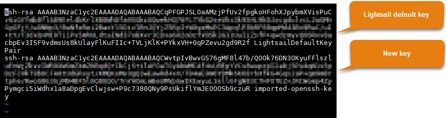 Lightsail-Standardtaste.