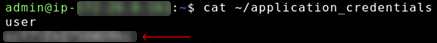 Standard-Anwendungskennwort.