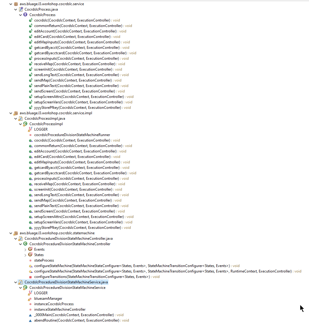 Beispiele für Programmpakete.