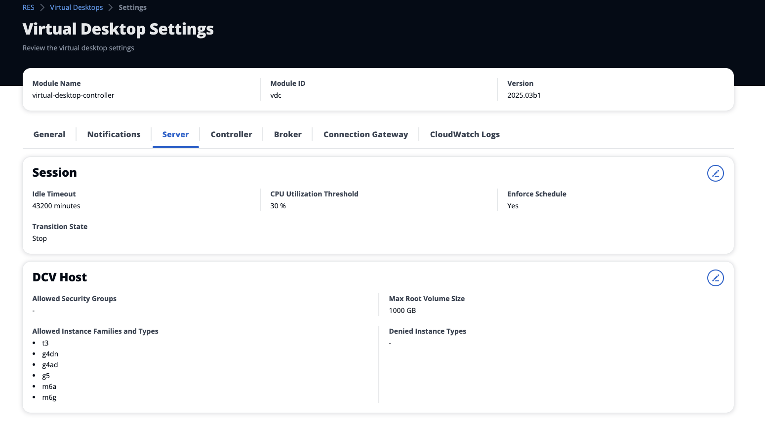 Desktop-Einstellungen