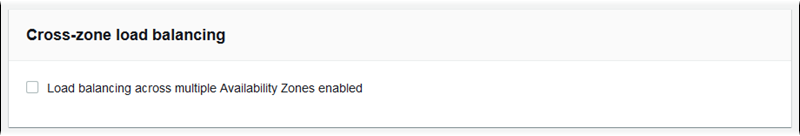 Configuración del equilibrador de carga clásico para el balanceo de carga entre zonas