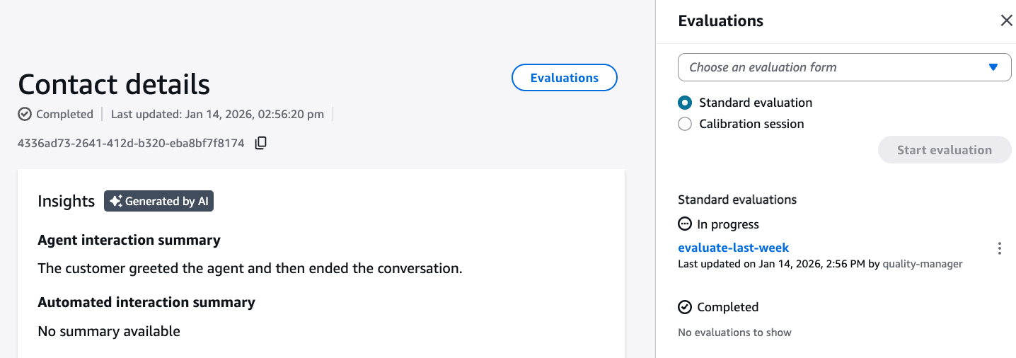 Création de projets d'évaluation - coordonnées