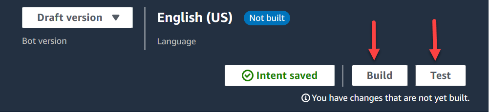 Emplacement du bouton Créer sur la page.