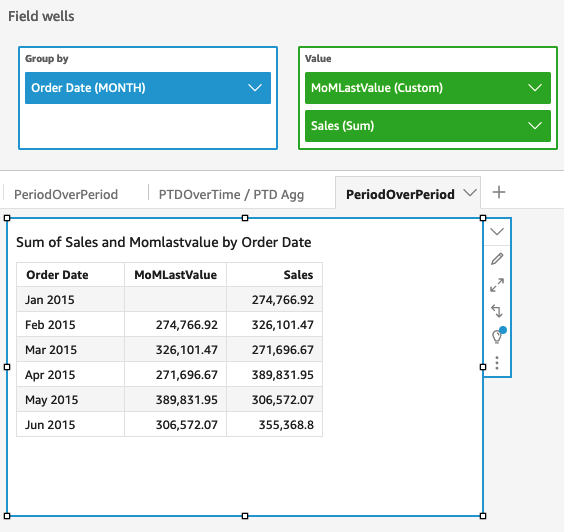Il s'agit d'une image du retour de l'exemple de calcul.