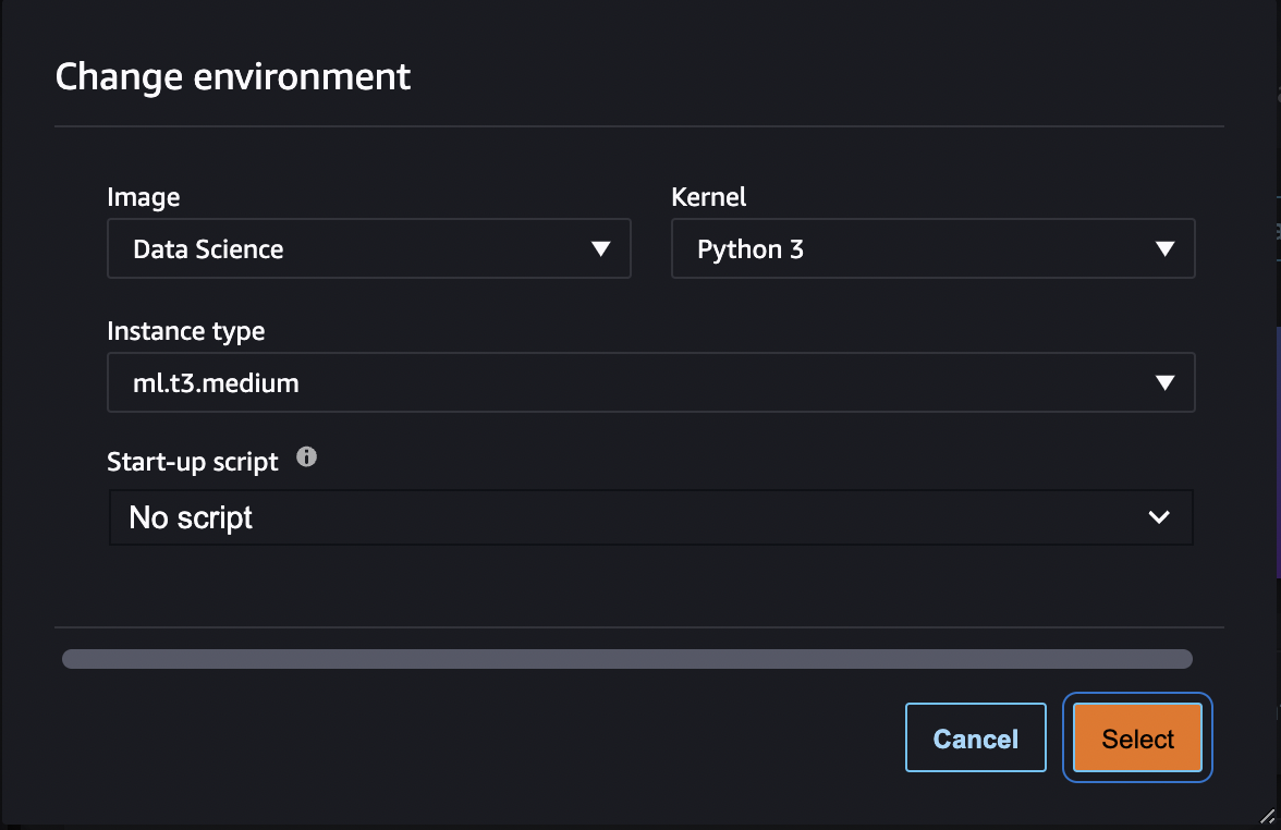 Configuration de l’environnement de bloc-notes Studio Classic.