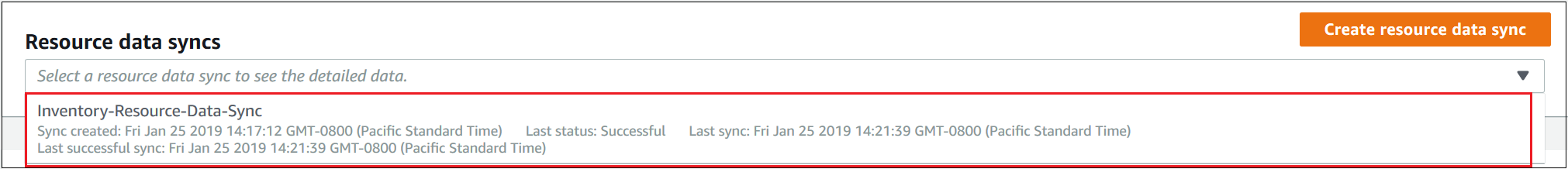Afficher les données d'inventaire dans la AWS Systems Manager console