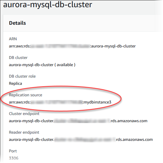 Lihat instans primer MySQL