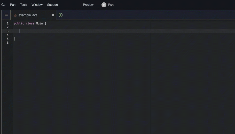 Contoh fungsi yang dihasilkan dari komentar.