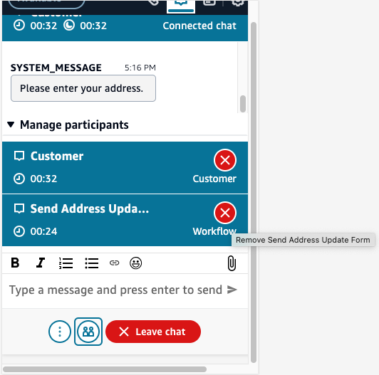 Status alur kerja aktif