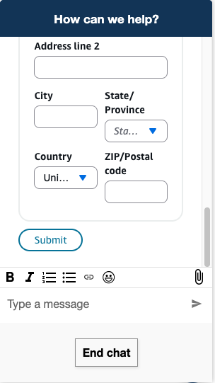Pemberitahuan pengiriman formulir