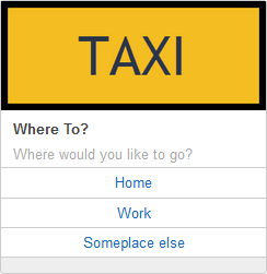 Contoh kartu respons.