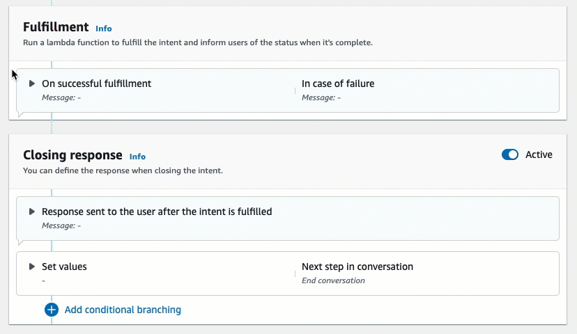 Tambahkan respons pemenuhan