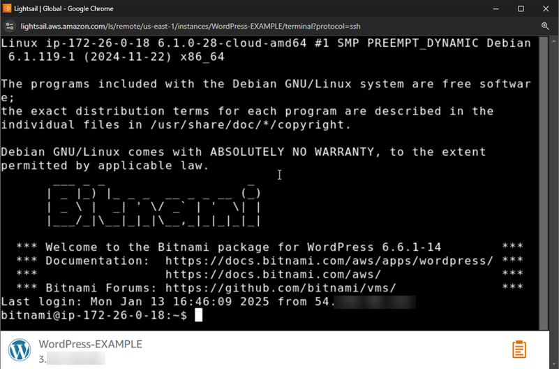Terminal SSH berbasis browser.