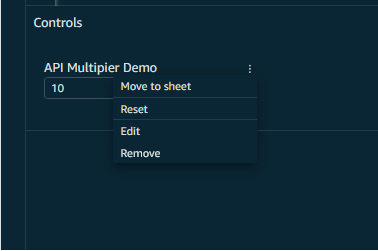 Context menu showing the move to sheet selection