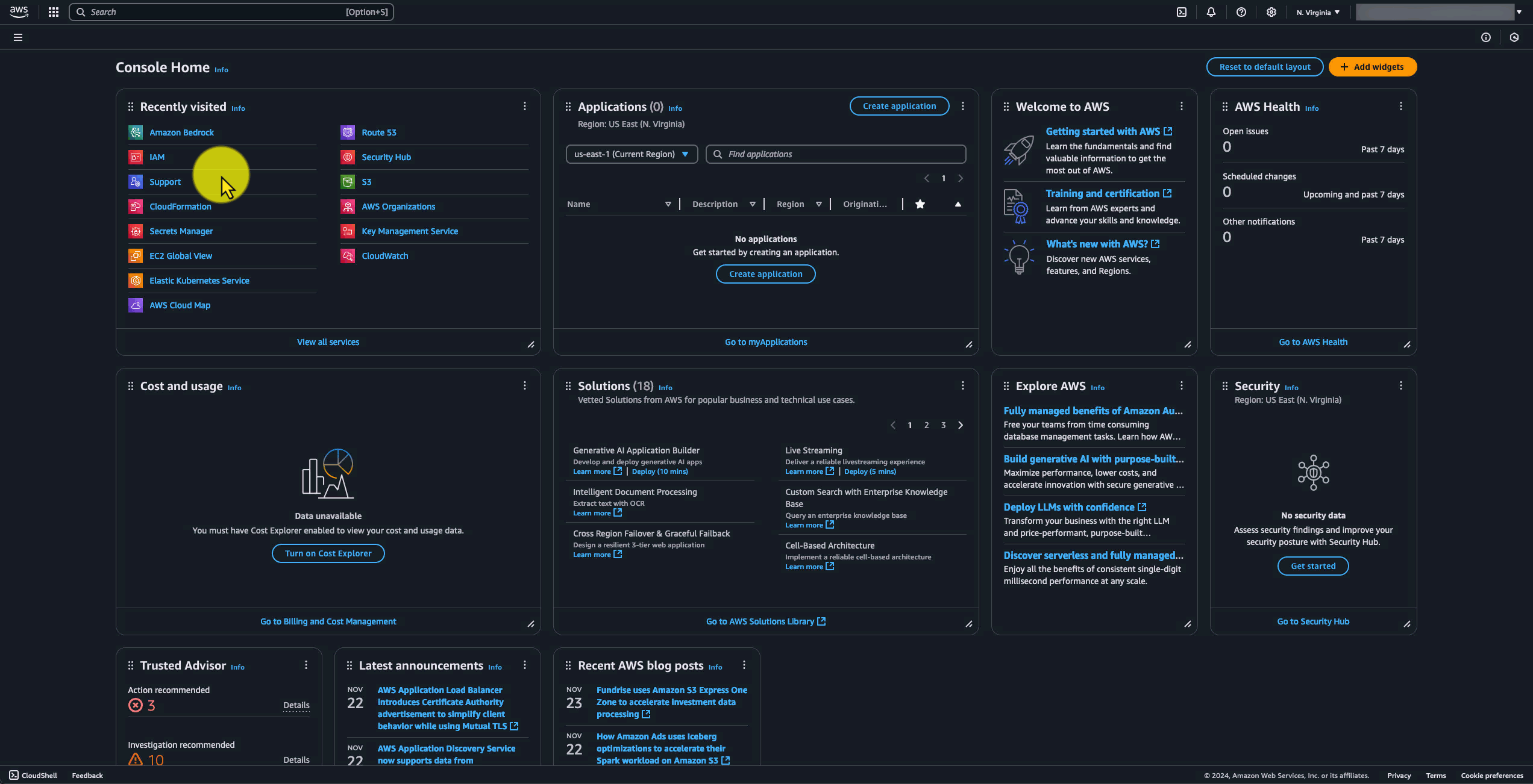 Enable Foundation Model on Amazon Bedrock