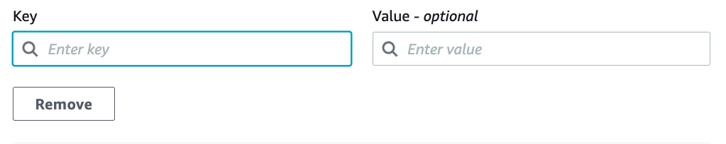 Tag fields on Group page