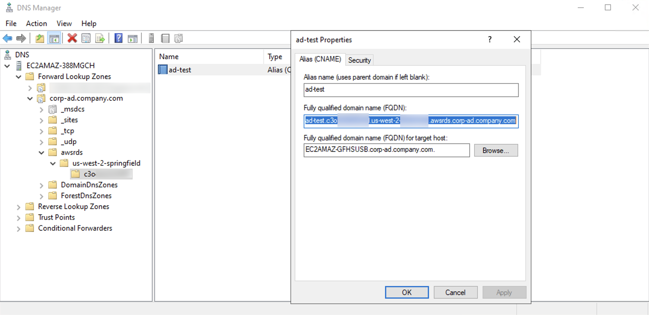 Modifica della quantità di storage per un'istanza database