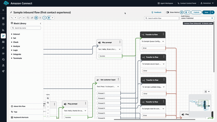 Una GIF che mostra come utilizzare la modalità Reflow.