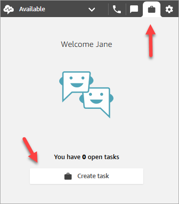 Ccp, pulsante attività.