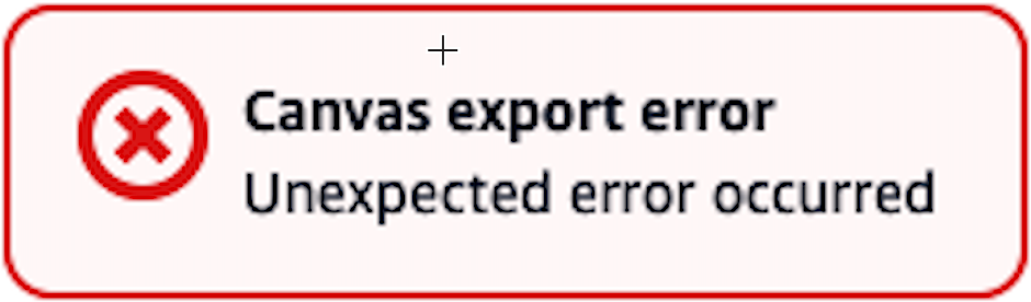 Menu di Infrastructure Composer con Export canvas selezionato.