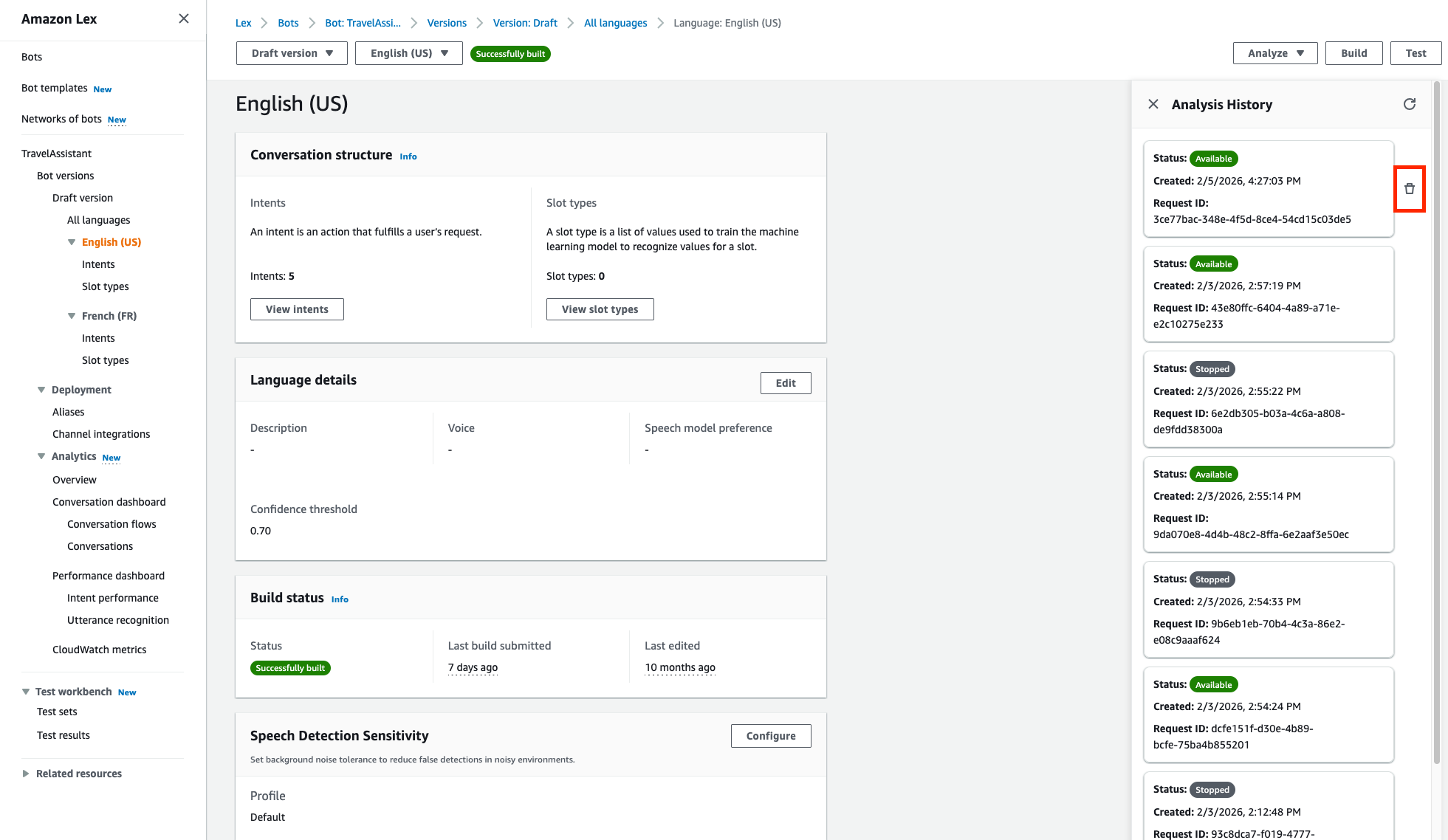Elimina la finestra di dialogo di conferma