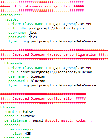 Estratto di un file YAML «principale».