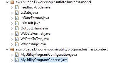 Nuova configurazione e contesto dedicati per il nuovo programma di utilità