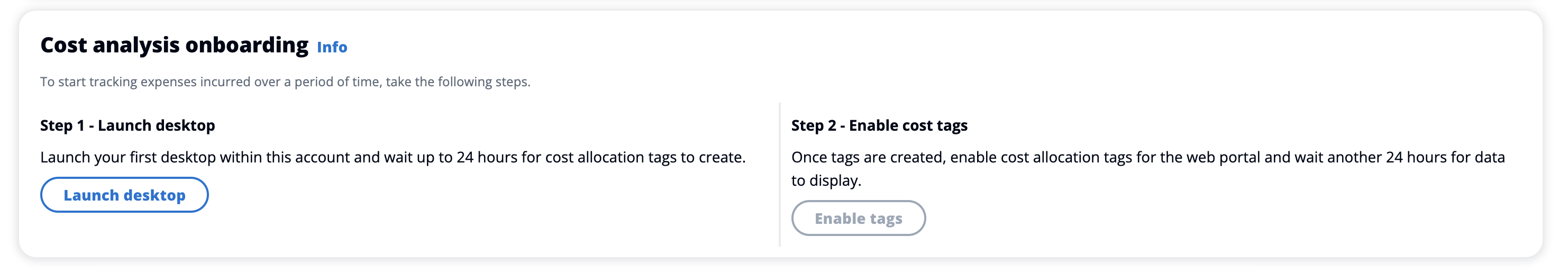 Analisi dei costi, onboarding; fasi da intraprendere