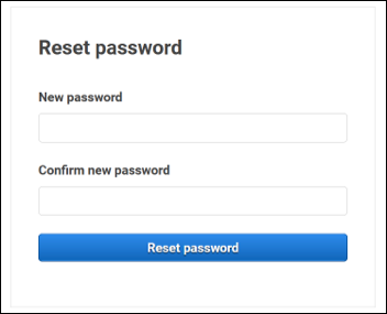 Creazione di una nuova password per l'utente root.