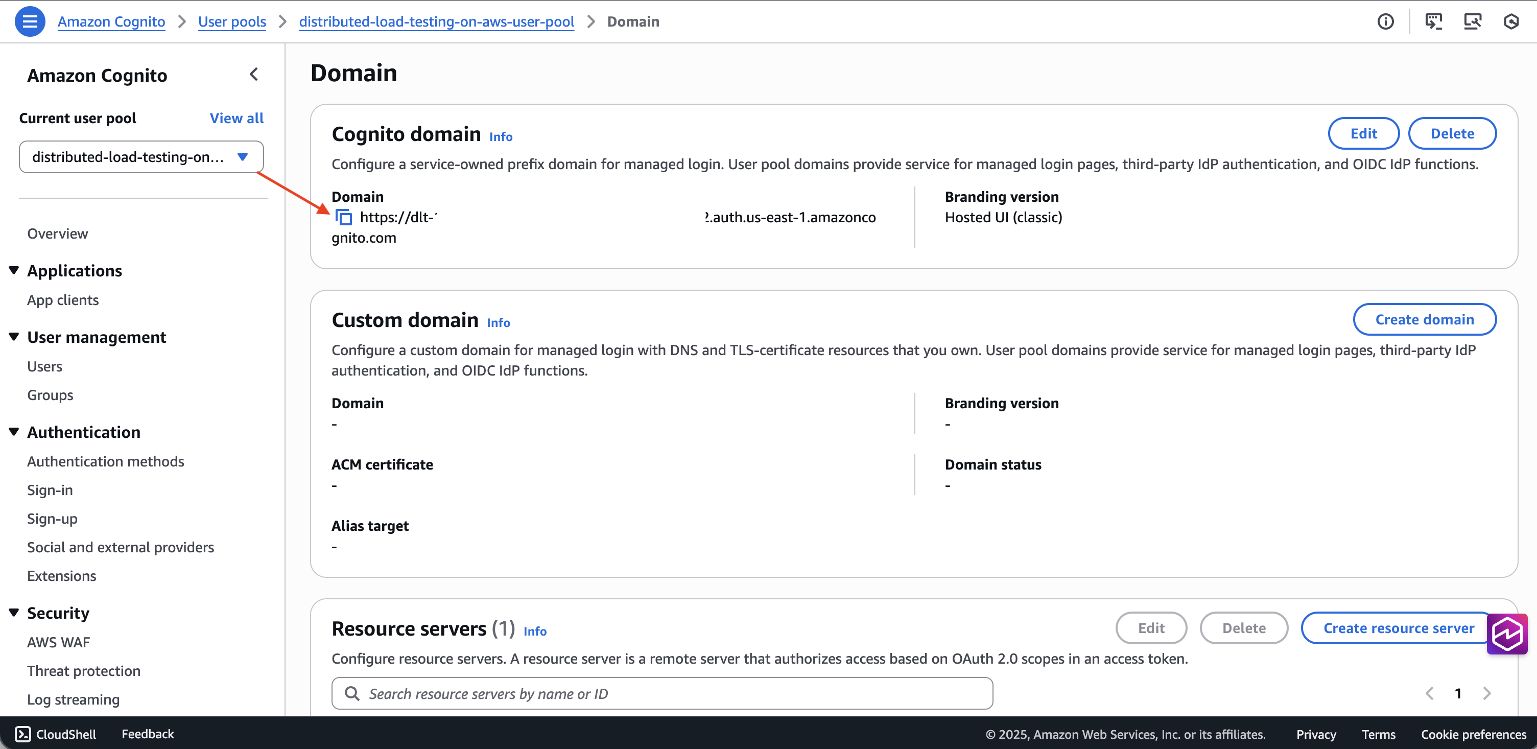 ID client e segreto di Cognito