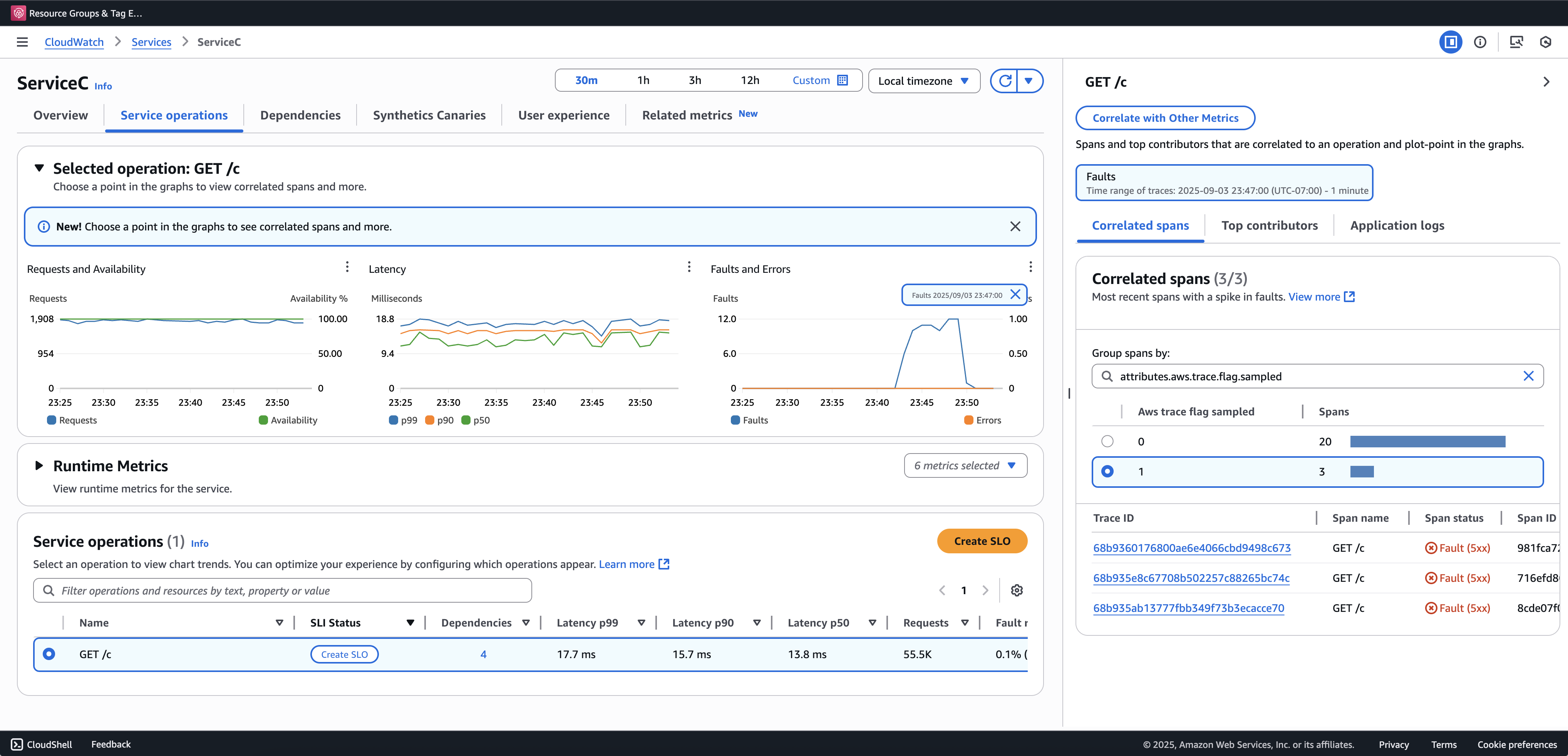L'anomalia si estende all'acquisizione