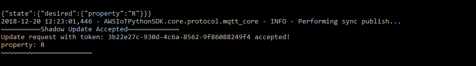 GG_Switch に関連付けられた出力のスクリーンショット。