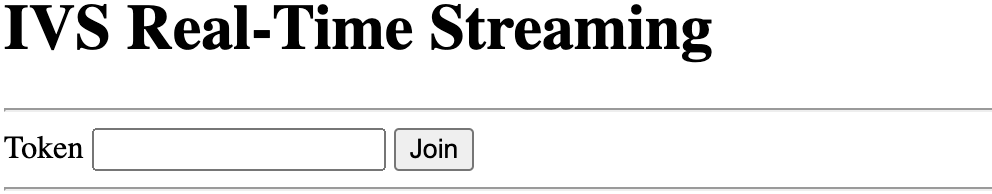 リアルタイムストリーミングをブラウザで表示 : HTML の設定が完了しました。