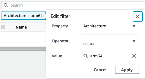 필터를 편집합니다.