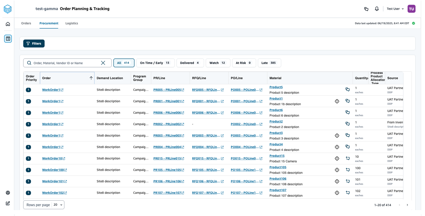 Recurso de comentários na página de compras
