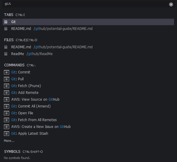 Opções de interface para inicializar e clonar um repositório do Git