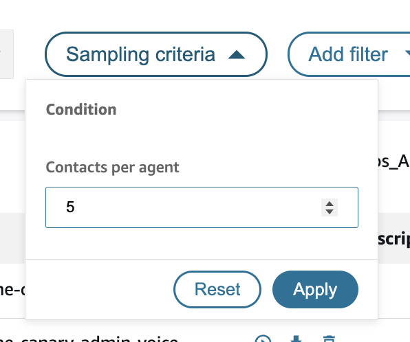 Critérios de amostragem