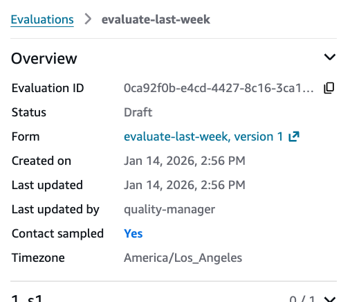 Crie rascunhos de avaliações - visão geral da avaliação