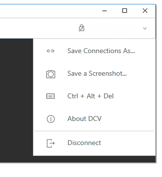Salve uma opção de captura de tela que está localizada na barra de ferramentas nativa do cliente.