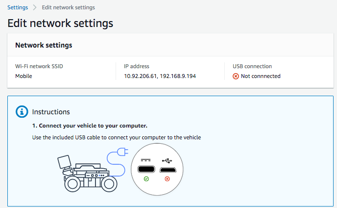 Imagem: vá para a página de login do console do dispositivo.