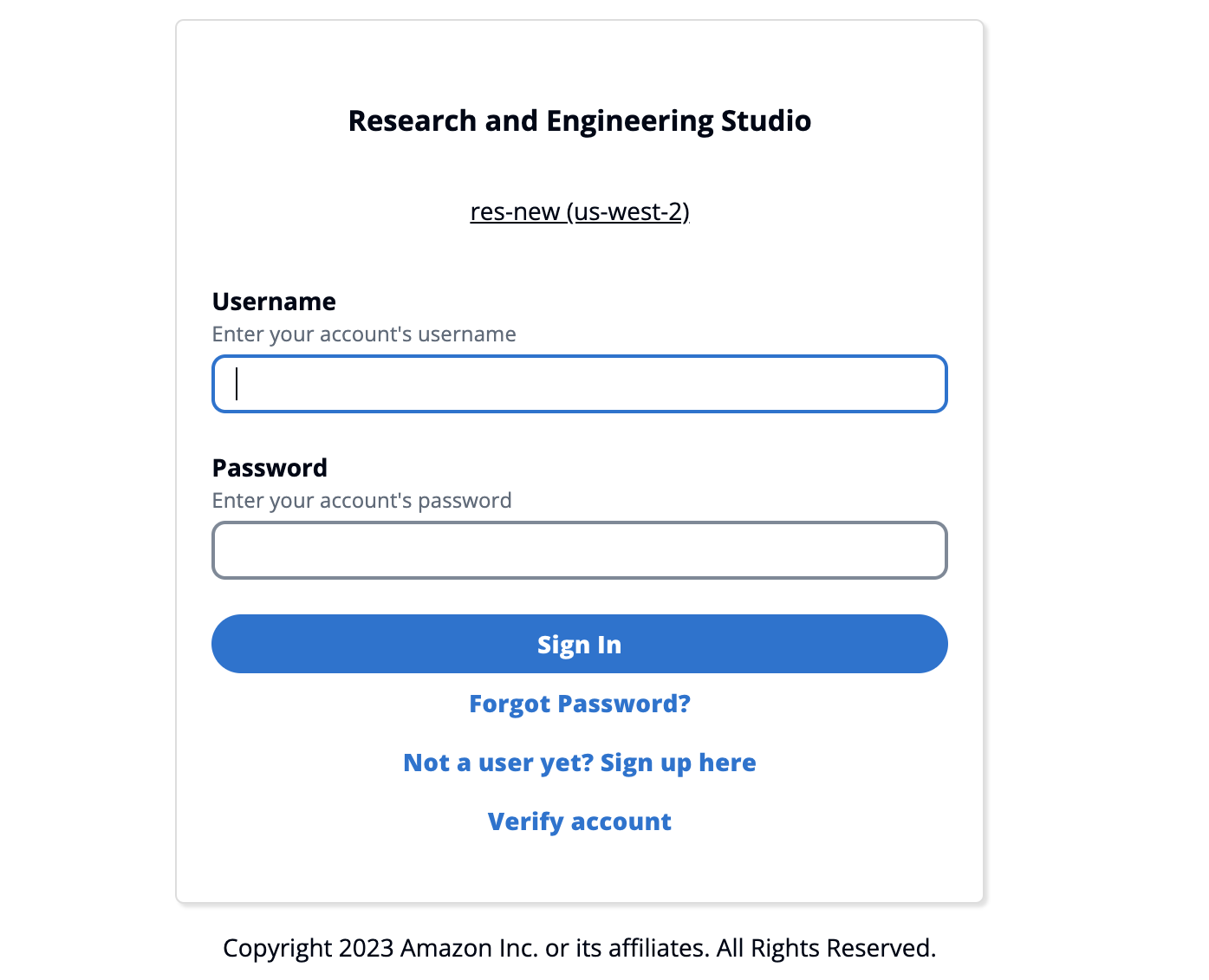 Página de login do usuário com opção de autorregistro