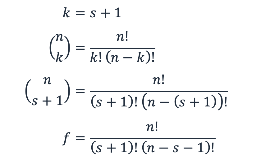 Imagem de quatro equações