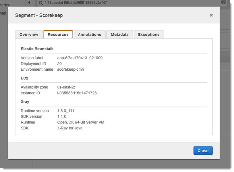 Segmente dados de recursos com os plug-ins do Amazon EC2 e do Elastic Beanstalk.